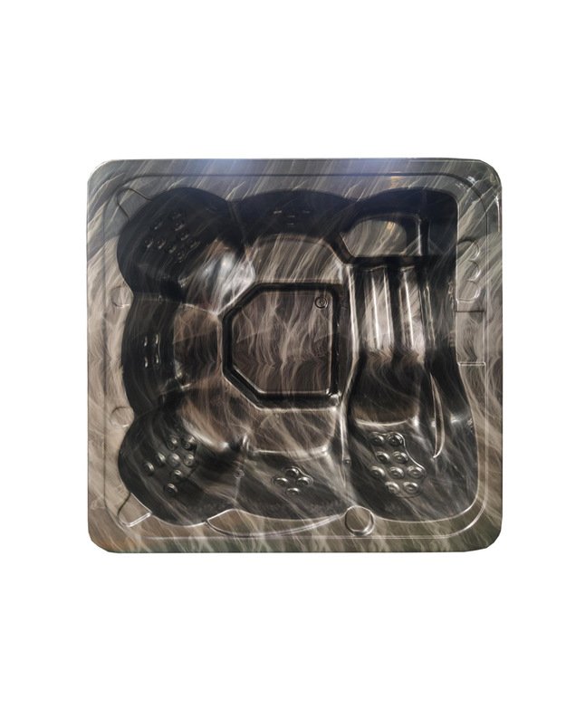 Whirlpools mit Acryleinsatz 2.20 x 2.20m - 6 plätze 11