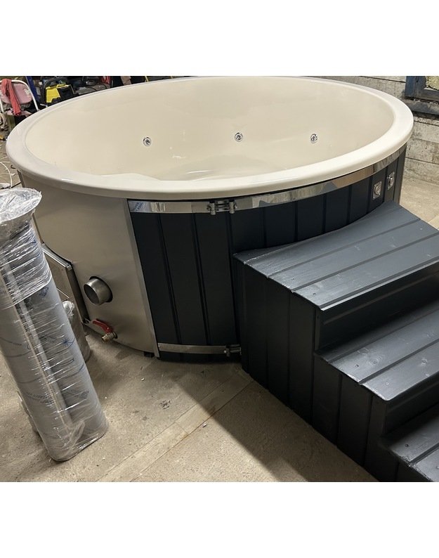  Badetonne mit 200 cm GFK Einsatz 69