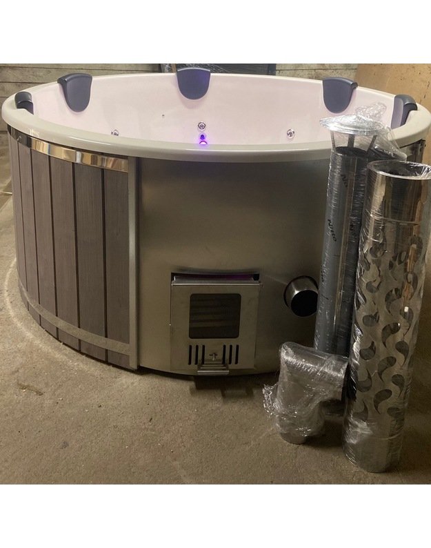  Badetonne mit 200 cm GFK Einsatz 70