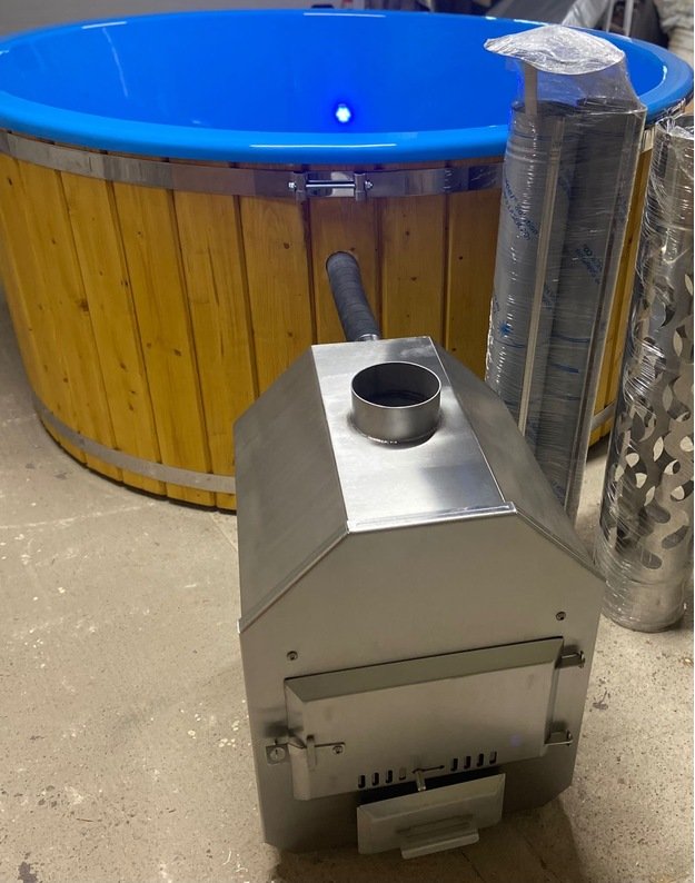 Badetonne mit 225 cm GFK Einsatz 16