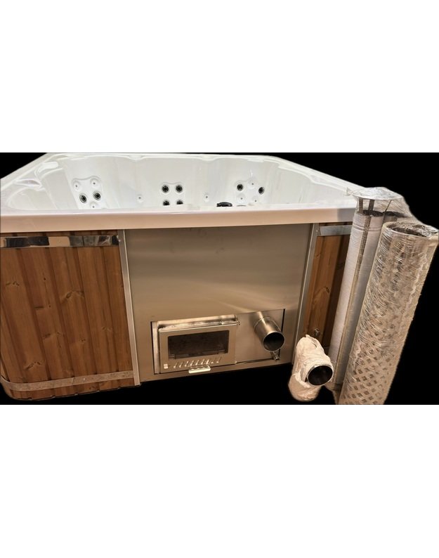 Whirlpools mit Acryleinsatz 2.20 x 2.20m - 6 plätze 12