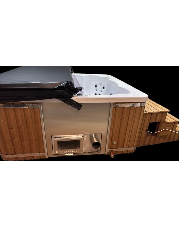 Whirlpools mit Acryleinsatz 2.20 x 2.20m - 6 plätze 15